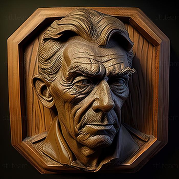 3D model Howard Connolly American artist (STL)
